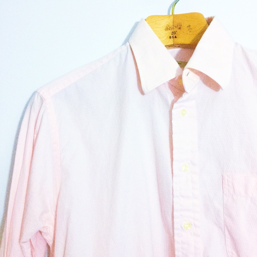 Burberry London Pink Textured Shirt